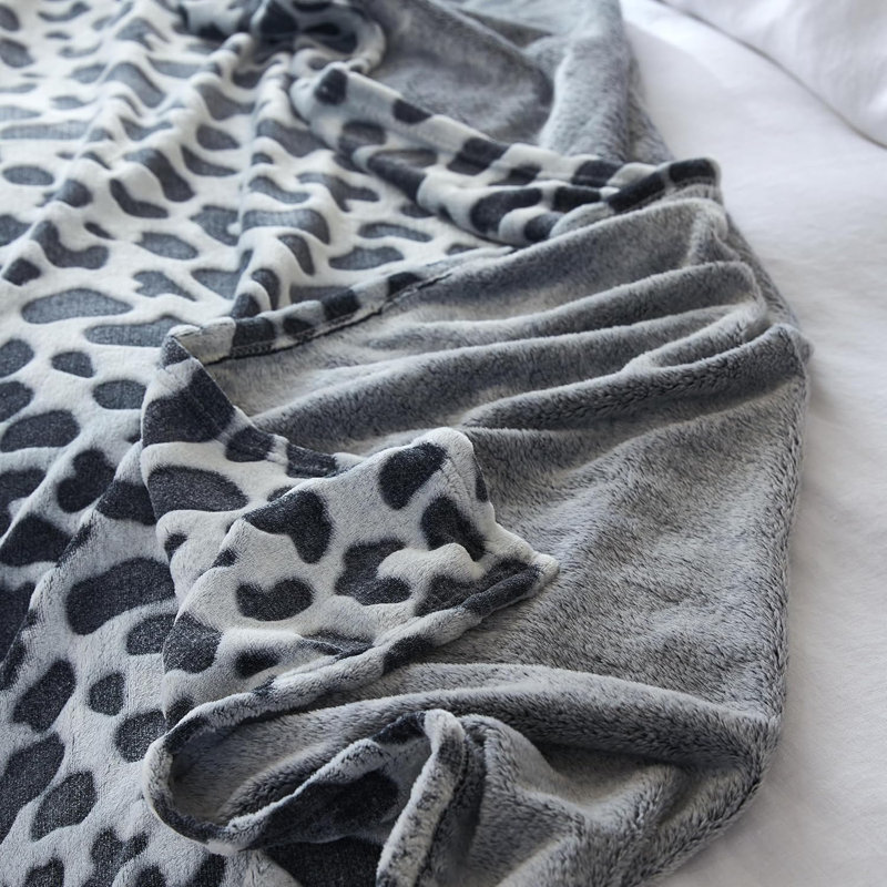 Throw Blanket For Couch-Super Soft Fluffy Blankets For Women, Cow