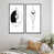 Toile avec cadre noir