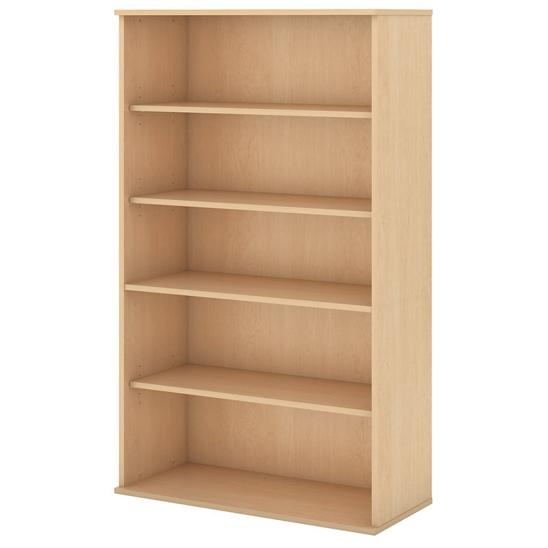 Bibliothèque standard BBF, H 65,87 po x l 35,71 po x P 15,45 po, Chêne naturel
