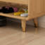Rangement pour chaussures en bois manufacturé Burlywood