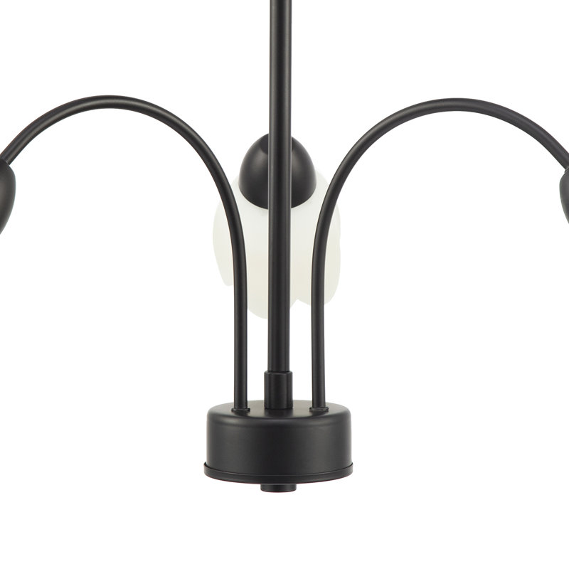 Flush Mount, Black