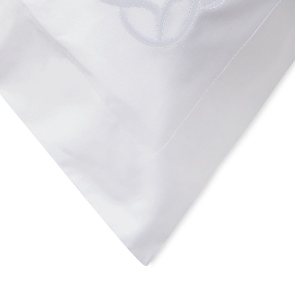 Aubrette Cotton Shams, White