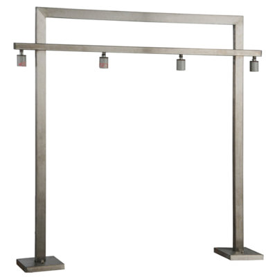 39" High State College Oblong Table Lamp