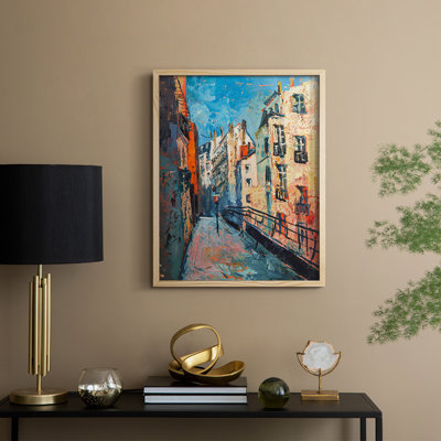 LANDSCAPES Series CCCLI Framed Print - Solid Wood