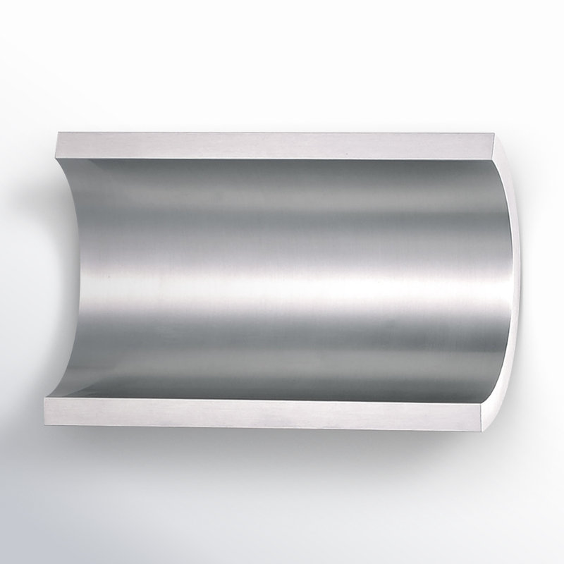 Corla LED Wall Light, Satin Aluminum