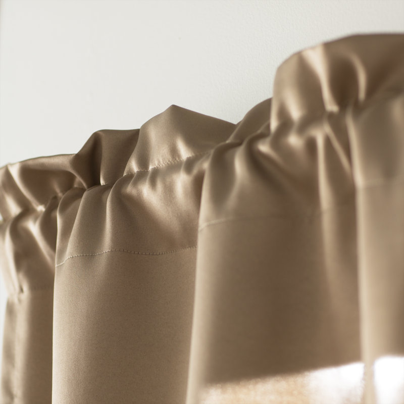 Cantonnière à passe-tringle Wayfair Basics®, Pierre