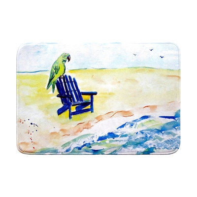Parrot and Chair Bath Mat