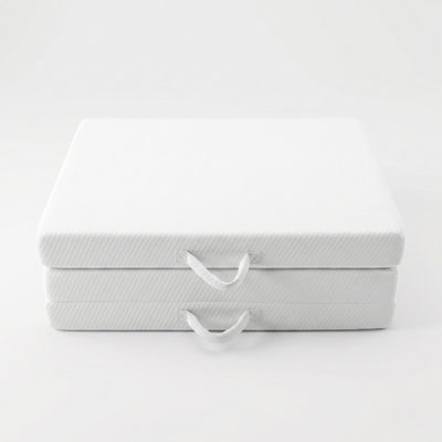 Tri-fold 3" Memory Foam Mattress,portable Folding Floor Mattress