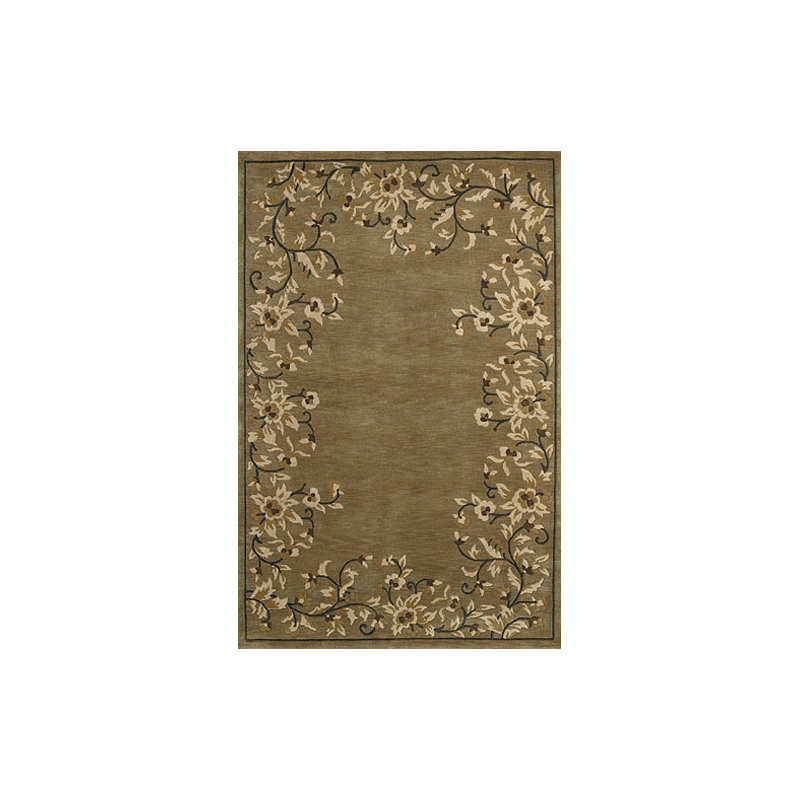 Jamaris Wool Floral Indoor Rug, Rectangle 2' x 3'