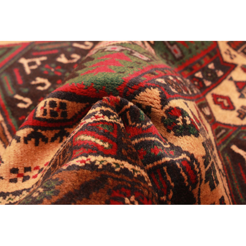 Teimani Burnt Orange Rug 2'9" x 4'8"