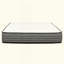 Matelas hybride 12 po, mousse viscoélastique imprégnée de gel et matelas à ressorts ensachés, technologie de refroidissement, transfert à faible mouvement