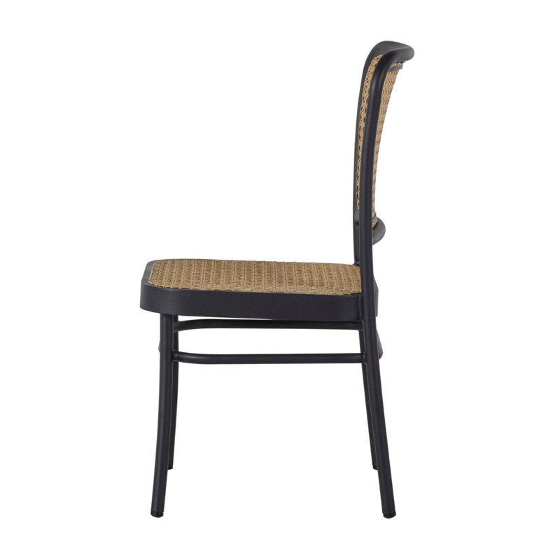 Bordeaux Patio Dining Side Chair, Midnight