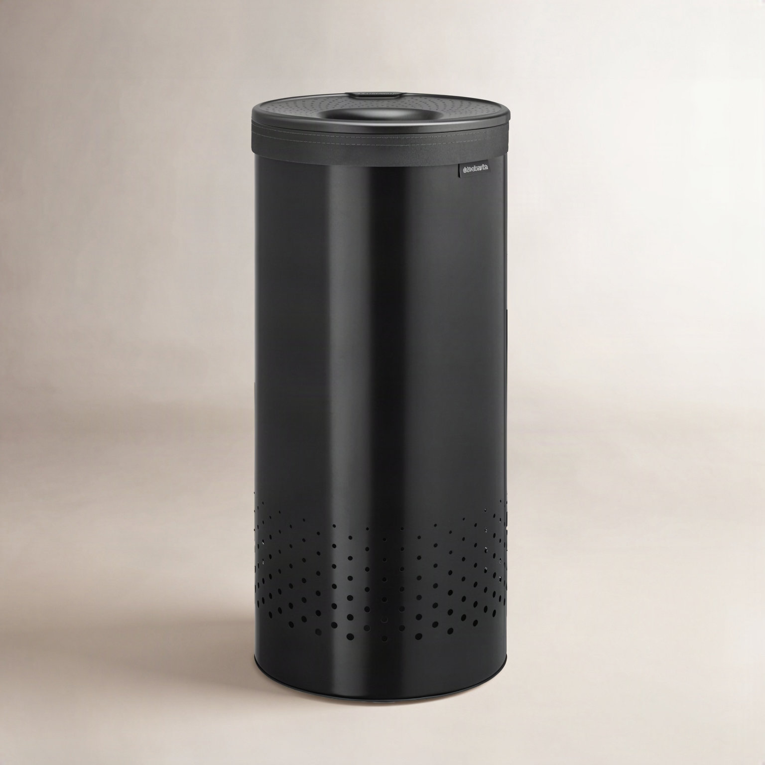 Brabantia 9.2 Gallon Laundry Hamper, Matte Black