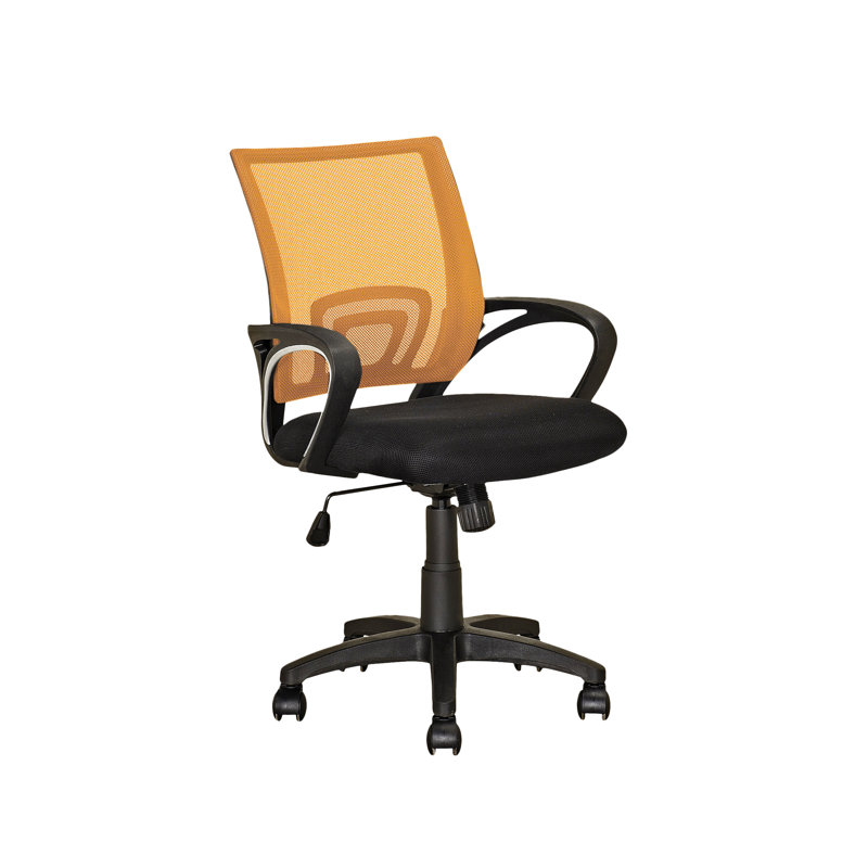 Chaise de travail en maille Hoehne, Orange