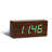 Modern & Contemporary Digital Wood Electric Tabletop Clock with Alarm-31481335