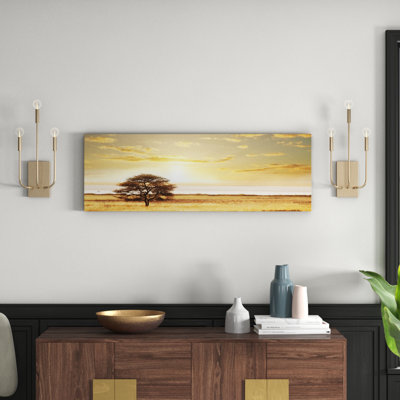 No Frame Panoramic Print on Canvas