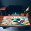 Polyester Desk Pad-372796530