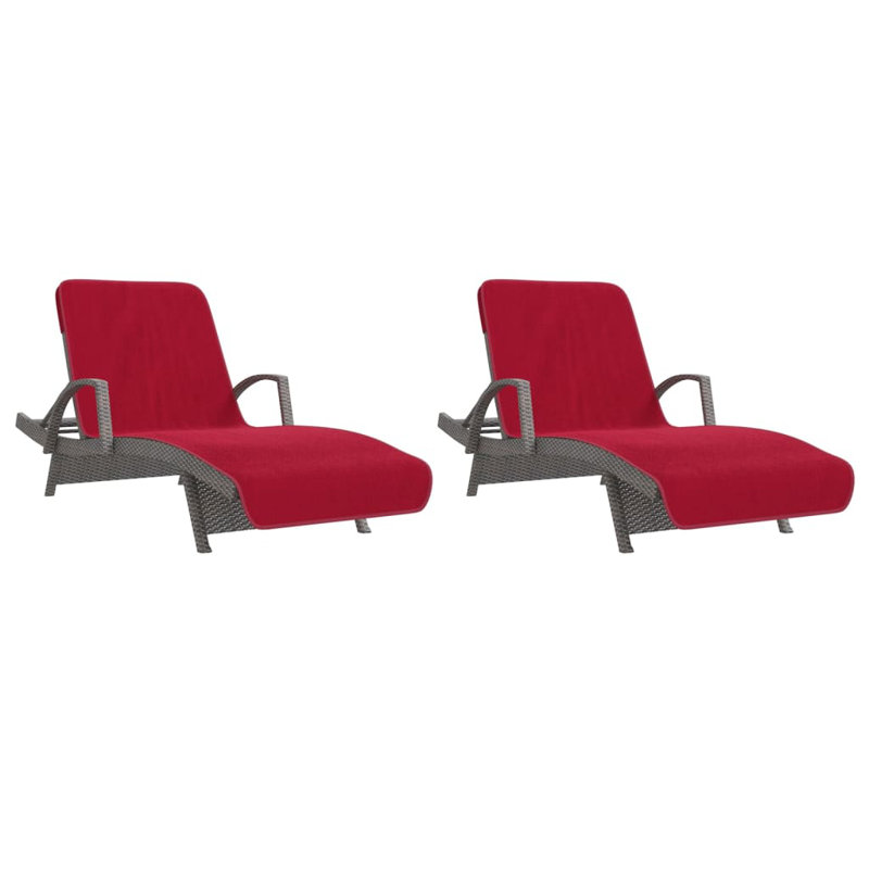 Madgie Beach Towel, Burgundy