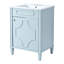 Meuble-lavabo 24 po avec lavabo en céramique