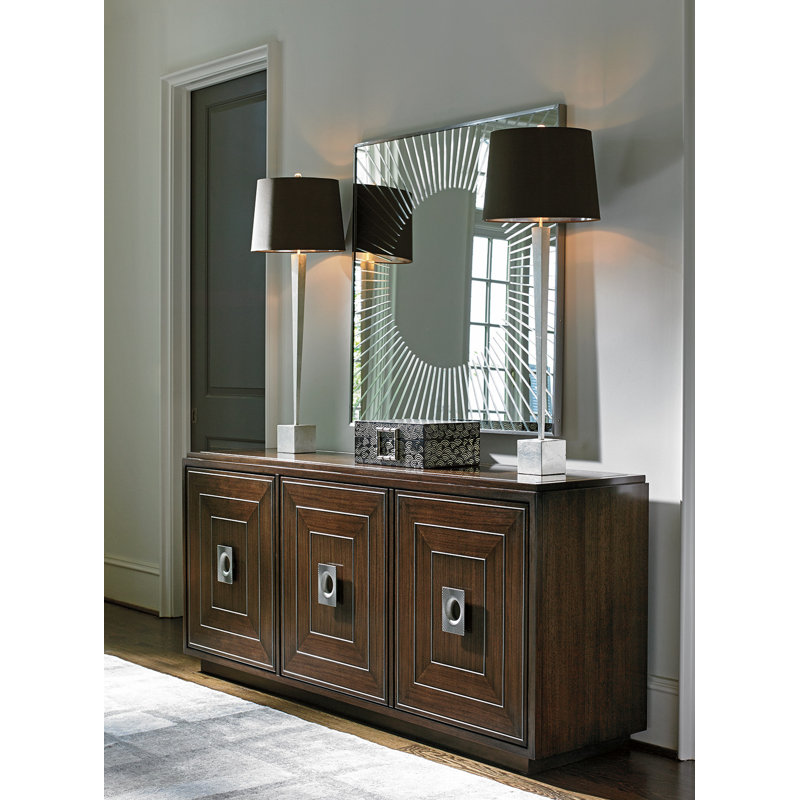 MacArthur Park Calliope Square Sunburst Mirror