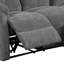 Canapé inclinable en chenille 76 po Violaine
