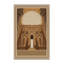 Tapis oriental classique brun et beige délavé à la machine Pandelica Abou Simbel-195828428