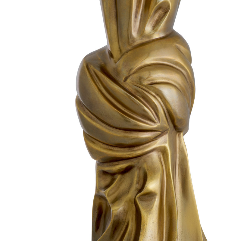 Banyan Table Lamp, Vintage Brass