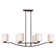 Audrinna 6 - Light Dimmable Tiered Chandelier