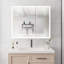 Armoire à pharmacie de salle de bain avec lumières
