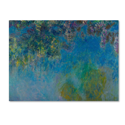 « wisteria », reproduction sur toile tendue