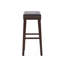 Tabouret de selle avec garniture cloutée