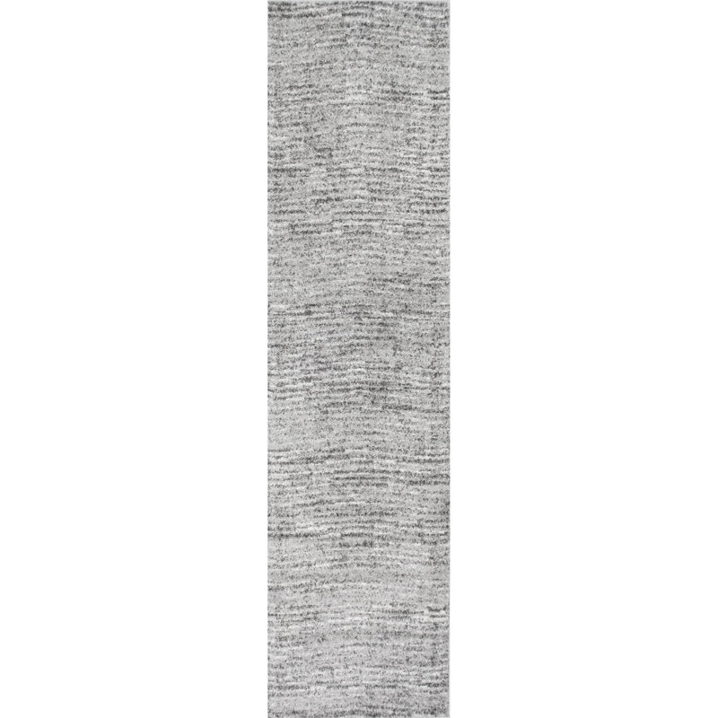 Artimas Abstract Transitional Performance Gray Rug, Square 6'