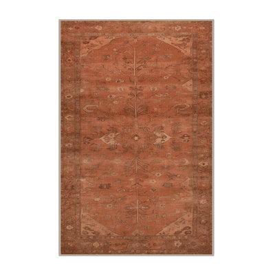 Tapis brun lavable à la machine