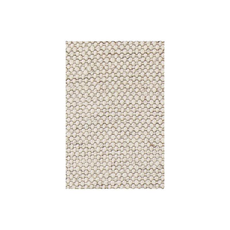 Sinatra Wool Area Rug in Cream, Rectangle 5' x 7'6"
