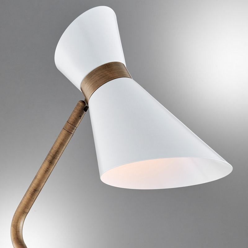 Battell 60'' Task Floor Lamp, White