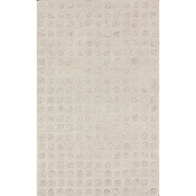 Erardo Wool Polka Dots Indoor Rug