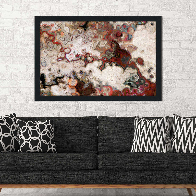 «The Ways Of Man, Proverbs 05:21» par Mark Lawrence, reproduction d'art, H 19,5 po x l 25,5 po x P 1 po, Cadre espresso