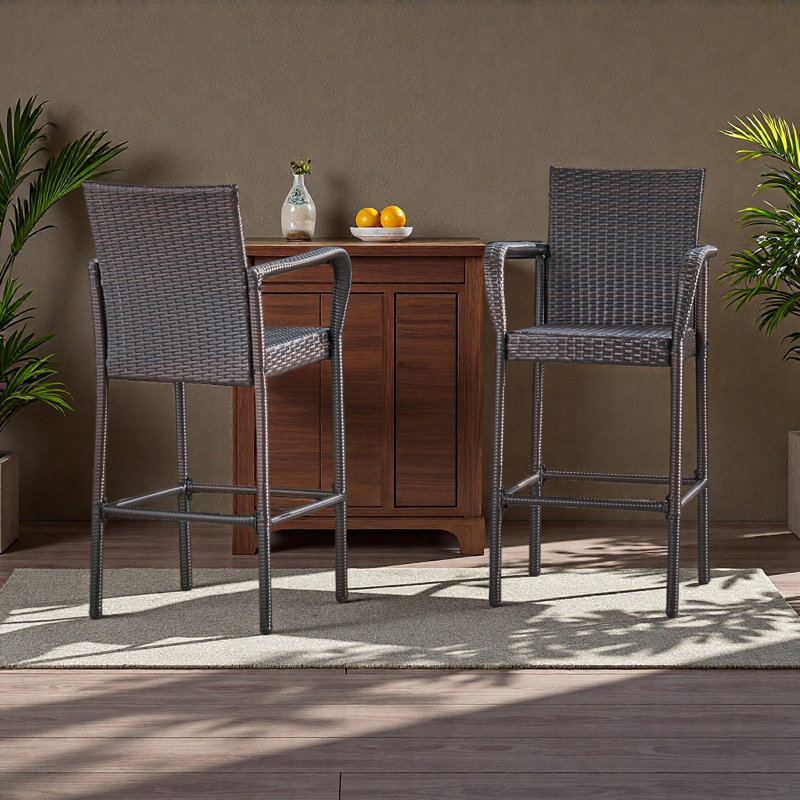 Tabouret de bar, Marron foncé