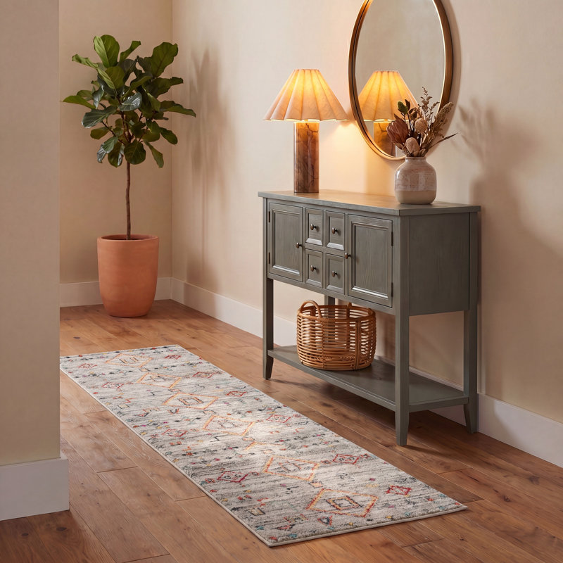 Tapis Muniz Performance Southwestern, Tapis de couloir 2 pi 6 po x 8 pi