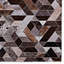 Tapis géométrique rectangulaire brun Jahmaal-1822466371