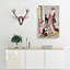 Interior Of A Home by Torii Kiyonaga - Wrapped Canvas-55362568