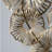 24x2x42" Gold Iron Wall Art