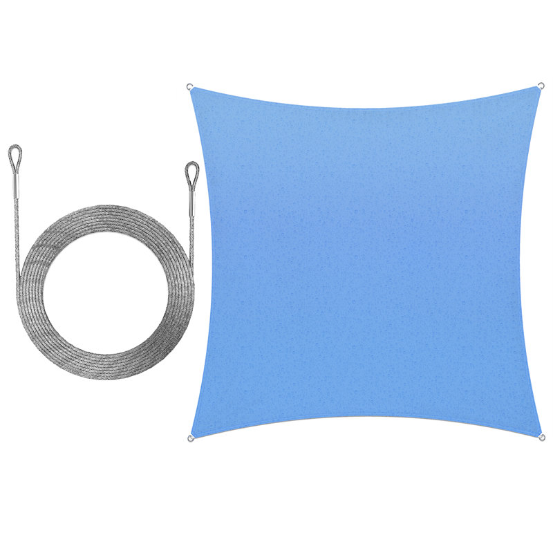 Voile d'ombrage, Bleu