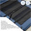 Lit pour chien surélevé portatif bleu 1 pièce 48 x 36,25 x 9 po Elevated