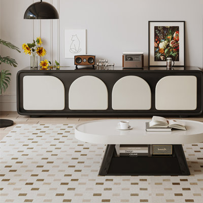 Meuble télé et table basse moderne et simple