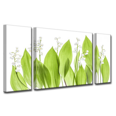 « lilly of the valley », impression à multiples images sur toile