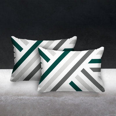  No Decorative Addition Indoor/Outdoor Reversible Throw Pillow