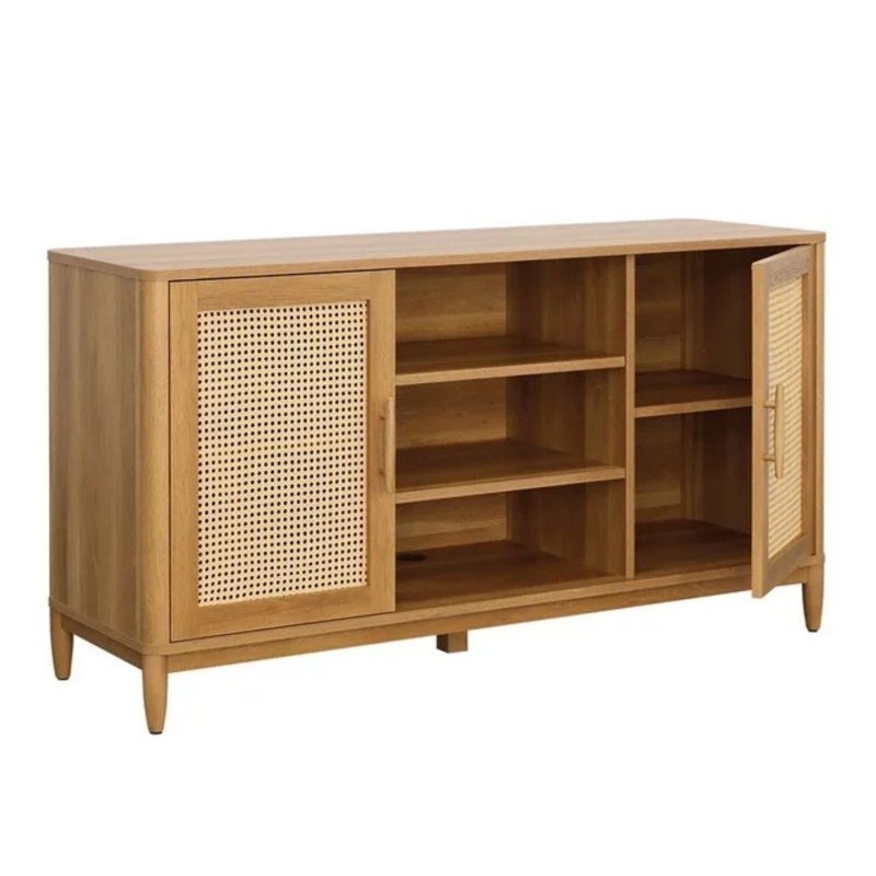 Crédence de rangement l 57 po, Miel clair