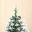 Arbre de Noël avec branches réalistes, 61 pommes de pin et 800 pointes