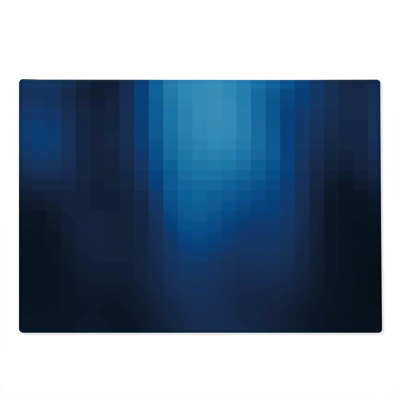 Planche à découper bleu marine Ambesonne